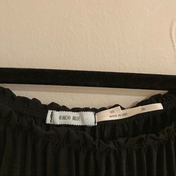 Urban Outfitters Kimchi Blue Accordion Sheer Top - Picture 4 of 10